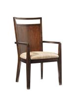 Urban Dwellings Wood Back Arm Chair