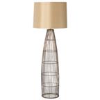 Corbin Antique Brass Wire Floor Lamp