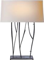 Aspen Table Lamp in Rust 