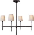 Bryant Large Chandelier in Bronze